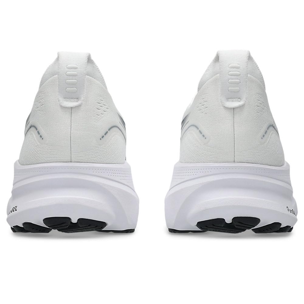 Asics Offizieller Store Exklusiv 32 Laufschuhgröße Silber GEL-KAYANO Schuhe, Herren, 25.5, 2E, Weiß/Rein