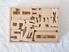 Piece Wooden 32 Digital Building Block Set Children Early Toys Education