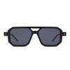 Vintage Gradient Double Bridge Sunglasses - Stylish Fashion Shades For Women And Men - Perfect For Driving Beach Party