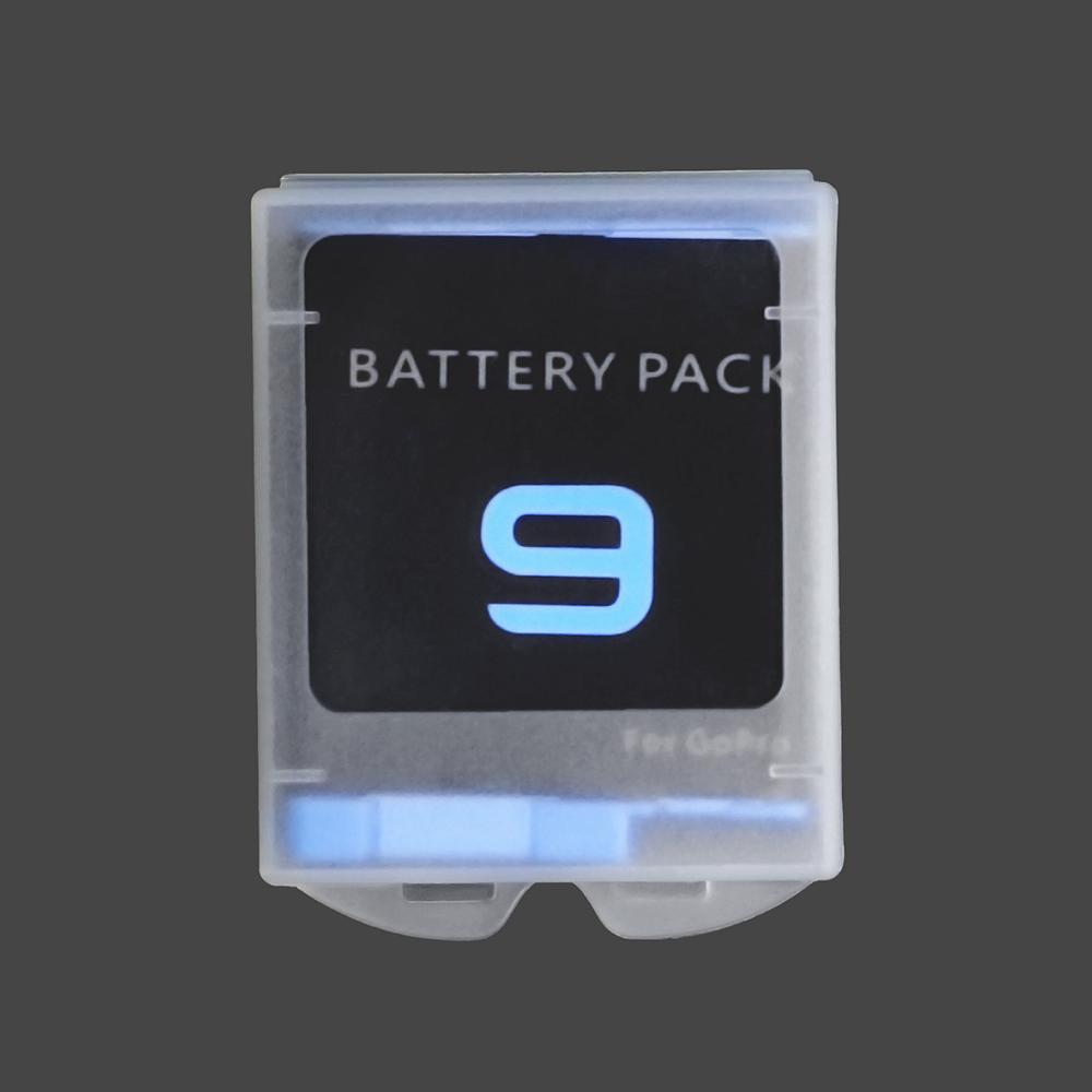 2Pcs Battery Box Plastic Protective Storage Box Fit for Camera Battery
