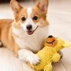 Pet Training Toy Cartoon Squeaky Dog Toy Creative Wear-resistant Pet Shake Sound Toy Portable Soft Pet Chew Plush Toy Puppy