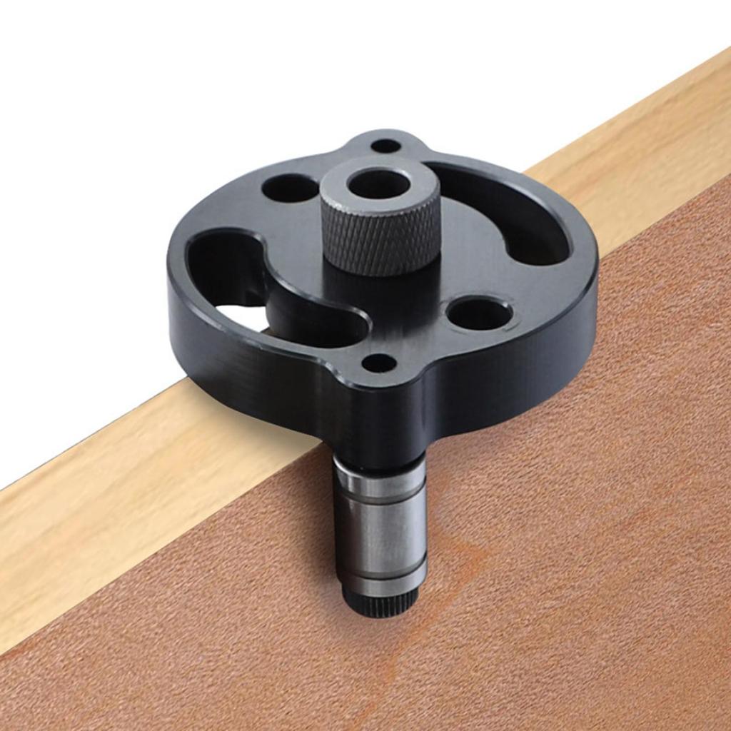 Vertikales Selbstzentrierendes Dübelbohrschablonen-Set 2/3/4/5/6/8/10mm Vertikaler Lochbohrer Bohrbuchsen Taschenlokalisator für Holzbearbeitung Buche