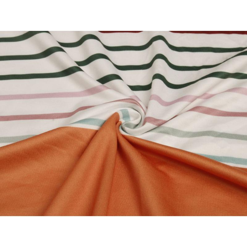 Women's Summer New Fashion Clashing Stripes Tank Top