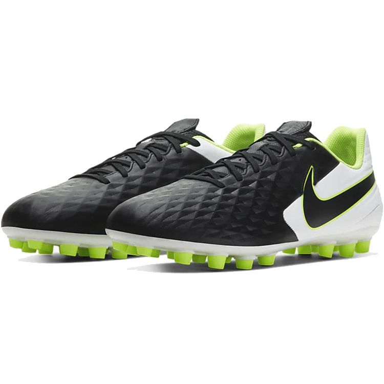 Nike Tiempo Legend 8 Academy Artificial Grass Round Toe Lace-Up AG (Rubber Short Studs) Slip-Resistant Lightweight Soccer Shoes AT6012-007