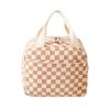 Corduroy Insulated Lunch Bag - Printed Handheld Bento Storage Box