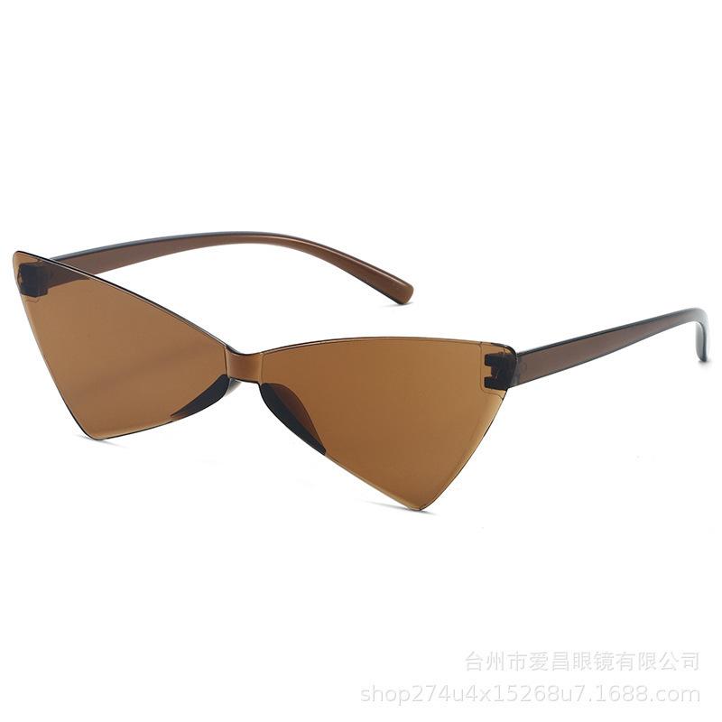 Personality Butterfly Frame Sunglasses Trendy Street-Style Candy-Colored European and American Cross-Border Glasses KJ135