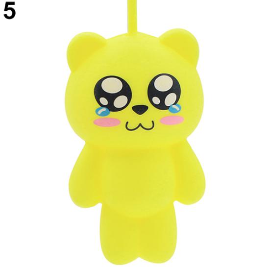 Zvířecí silikonový držák na klíče Pouzdro na mince Peněženka Taška Přívěsek na peněženku