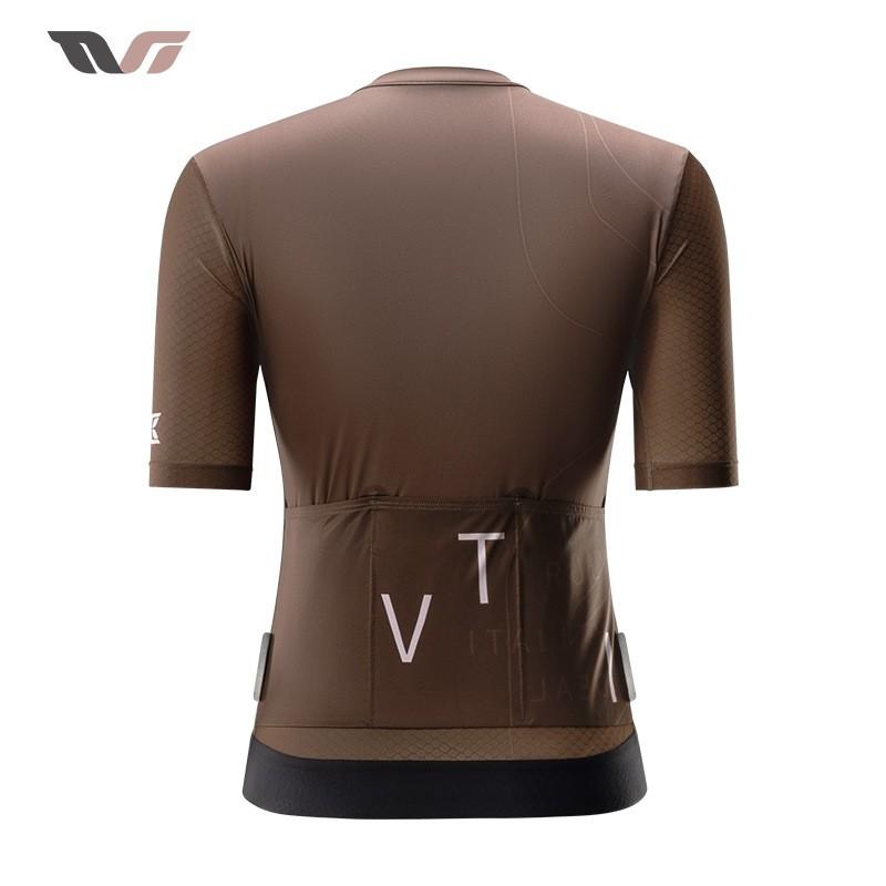 ROCKBROS Damen Schnelltrocknendes Radtrikot Kurzarm Atmungsaktiv Fahrradshirt Rennrad Frühling Sommer