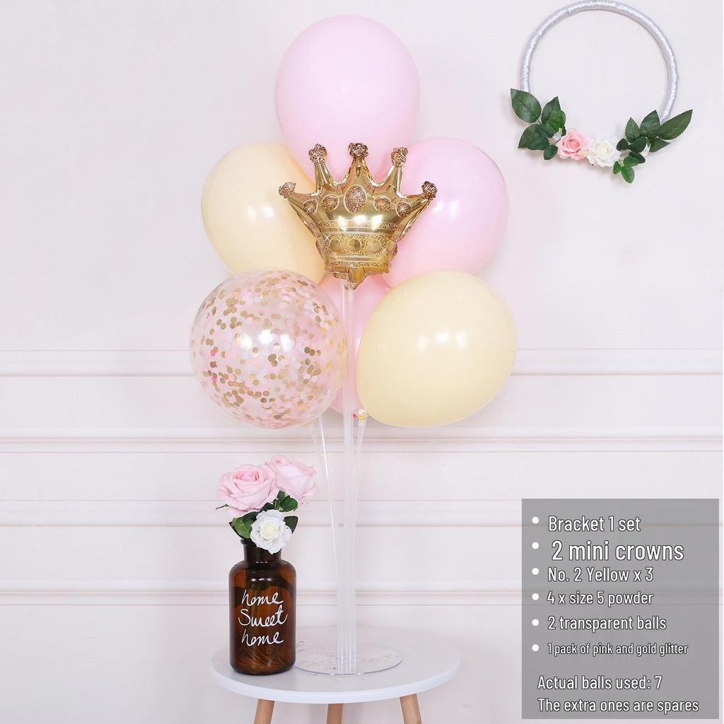 Macaron Balloon Stand for Children's and Adults' Birthday Party Table Decorations