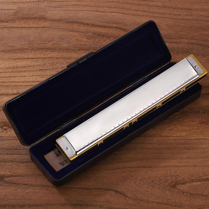 Blues-Mundharmonika in C, 28-Loch-Mundharmonika, Diatonische Mundharmonika, Mundorgel Mundharmonika