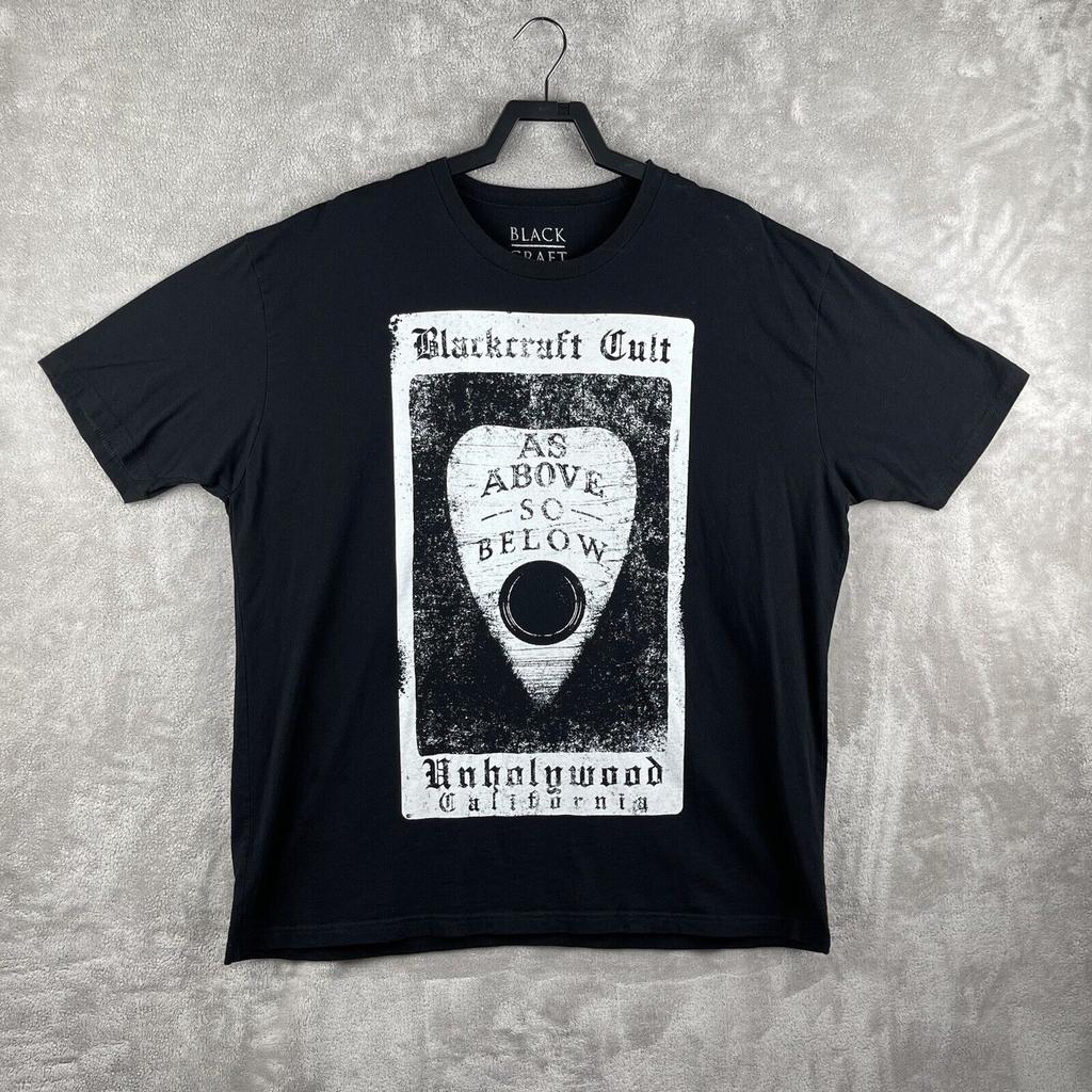 Blackcraft Cult Unisex S As Above So Below T Shirt Black Size Xxl