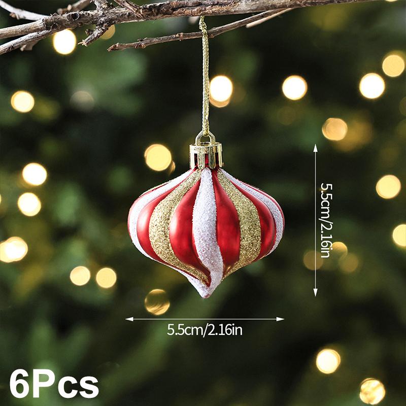 

Рождественская звезда Форма Изысканное украшение для дома Сияющие рождественские украшения Рождественская атмосфера 6 шт.