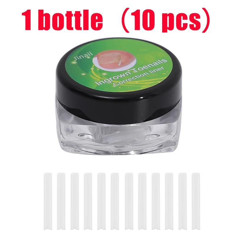 Ultra-thin Ingrown Toenail Corrector Tools C-shaped Tube Pad Correcting Nails Growth Paronychia Treatment Recover Pedicure Tools