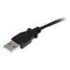 USB To H-Type Ring Connector 5V DC Power Cable - 90cm - Black - STARTECH.COM
