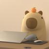 Capybara Night Light Cute Touch Lamp 2 Gear Dimmable Bedside Lamp USB Charging Nursery Nightlight for Home Bedroom Decor