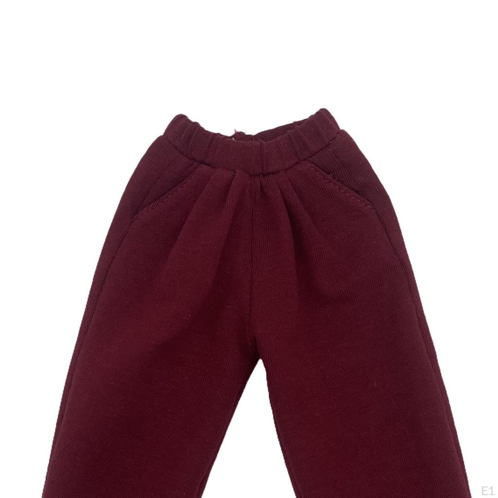 1/6 Female Figure Clothes, Mini Sweatpants Dress Up Casual Basic Handmade Fashion for 12"