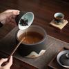 Sushih Hand-Painted Ceramic Tea Wash Basin