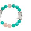 High Quality Natural Tianhe Stone Amethyst Powder Crystal White Crystal Bracelet Bracelet.