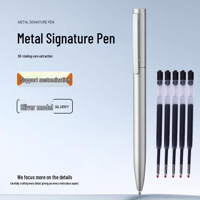 Xiaomi Multi-Color Metalen Gel Balpen voor Zakelijk & Kantoor, Personaliseerbaar met Logo.