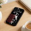 H-Haz-bins  Phone Case For iPhone 17 16 15 14 13 12 Max Plus Silicone Black Cover