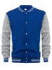 Stile Invernale Uomo Plus Velluto Taglia Europea Felpa Cardigan Giacca da Baseball