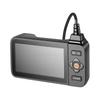 VEVOR Triple Lens Endoscope with Light, 4.5" HD IPS Screen Industrial Borescope Camera, 8 + 2 Lights, 8X Zoom