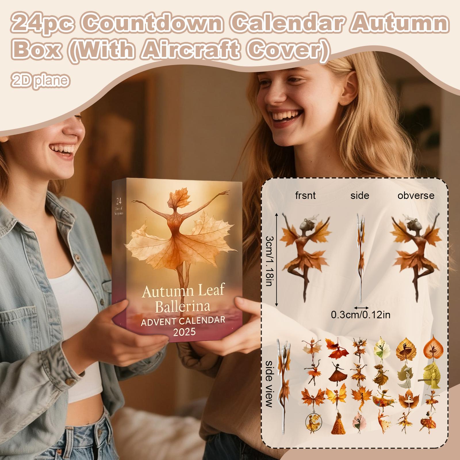 

Календар зворотного відліку включає 24 подарунки, календар зворотного відліку та подарунок-сюрприз One Size