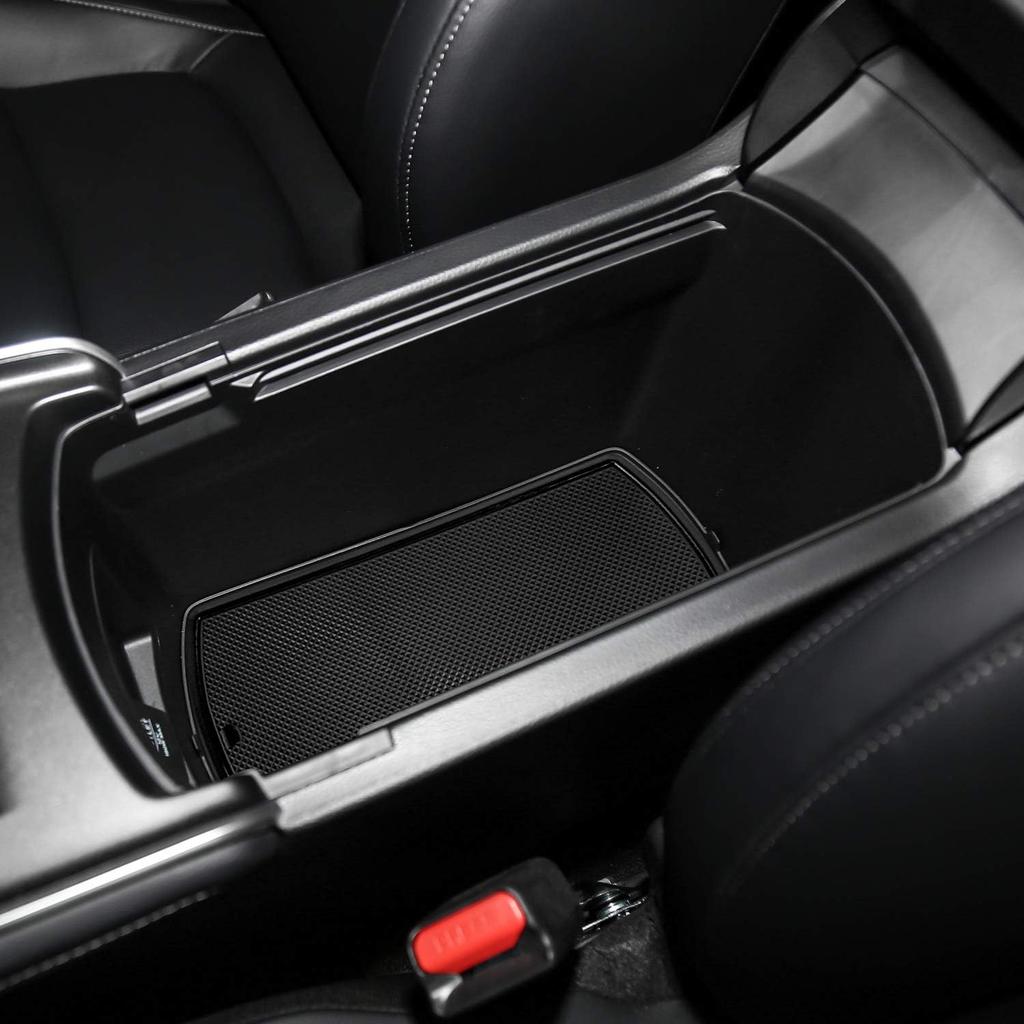 Auovo 17Pcs Anti-Dust Mats For Honda Accord Accessories 2018 Interior Car Cup Holder Erts,Center Console Liner,Door Pocket Liner Mat(Black)