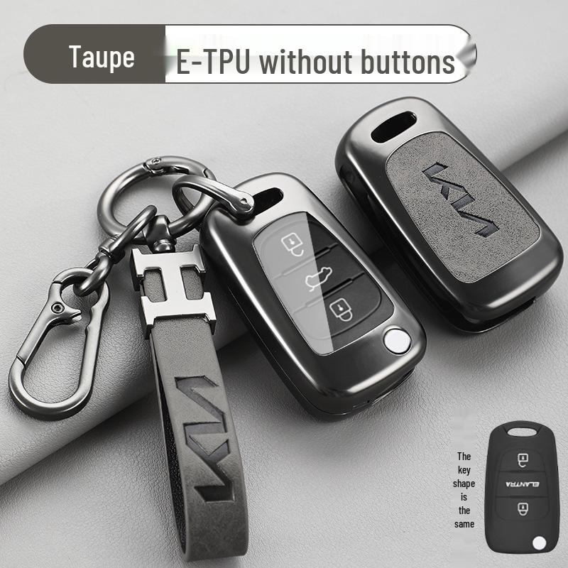 Kia Key Bag for K3 K4 K5, KX3 KX5/7, Sportage, Sorento, Niro, Kaicheng - Unisex Shell Buckle