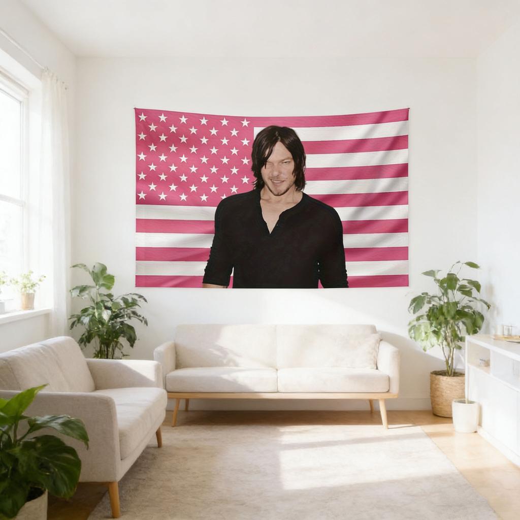 1pc YGHCYUE Daryl Dixon Tapestry Dorm Bedroom Wall Art Indoor Outdoor Aesthetic Home Decor Supplies Perfect Gift