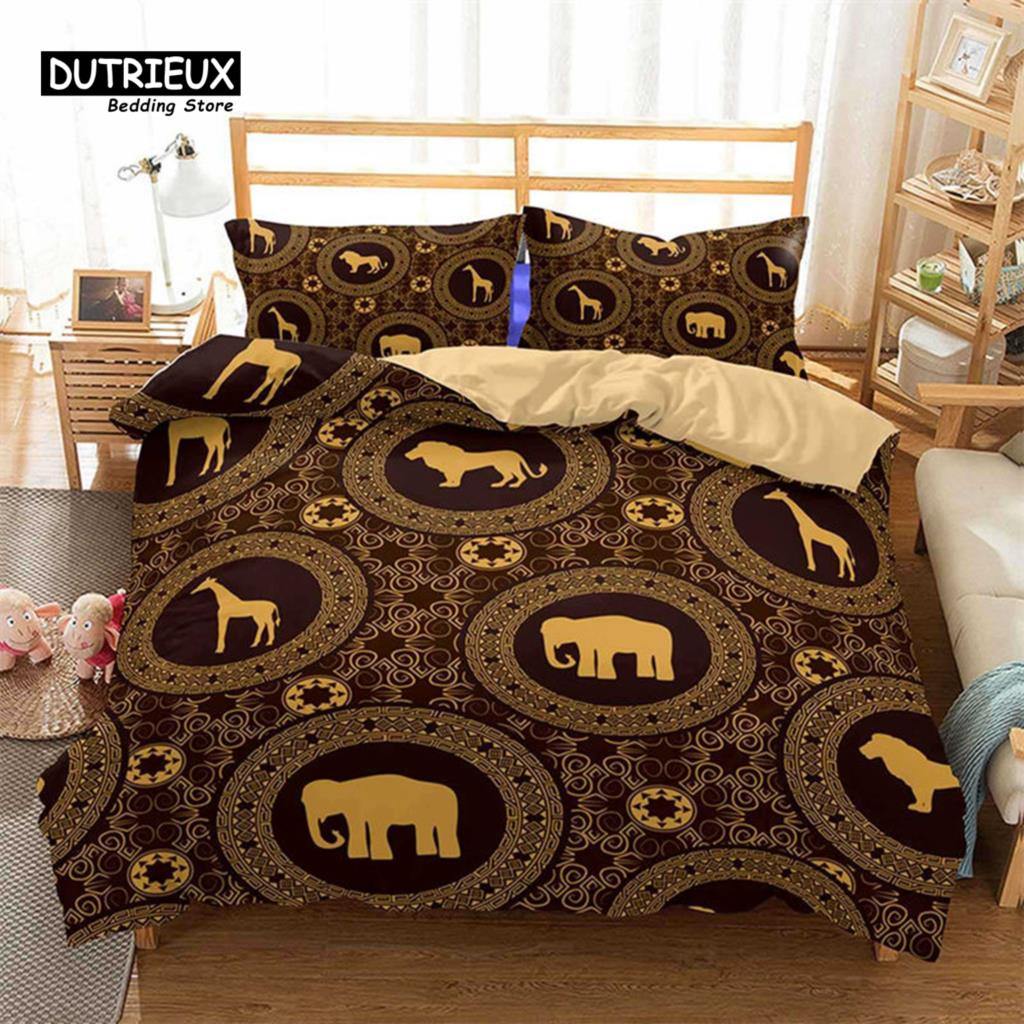 Bohemian Mandala Duvet Cover For Kids Adults Queen Size Floral Geometric Pattern 3D Print Bedding Set Pillowcases Bedroom Decor