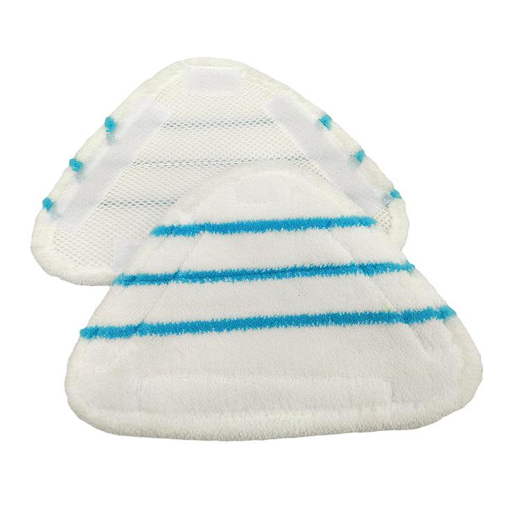 Compatible Triangle Mop Head for H2O Steam Mop - Hook-and-Loop Fiber Cleaning Pad Replacement
