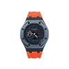 Casio Herren Flüssigkristall/Analog Dual-Display Serie Schwarze Uhr GA-2100-7A-