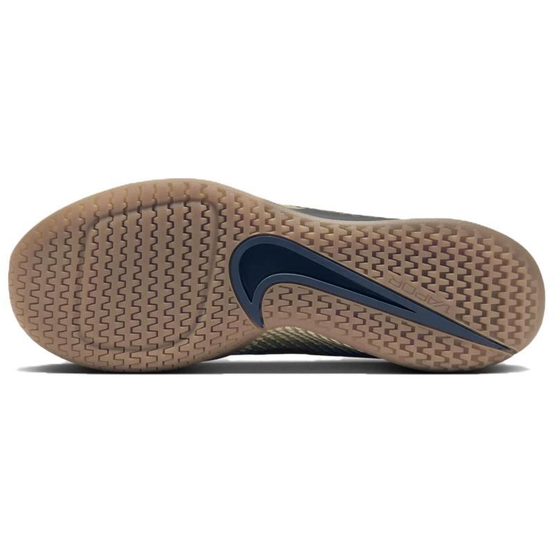 Nike Court Vapor 11 Hc Premium Sanddrift Thunder Blue Gum Medium Brown Metallic Gold Sneakers FN4735-101