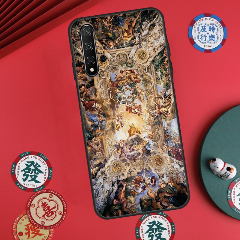 Renaissance Art Painting For Huawei Nova Y60 Y70 Y90 Y72 Y73 Y61 Y91 7i 8i 11i 12i 12s 9 10 SE P20 P30 P40 Lite Case