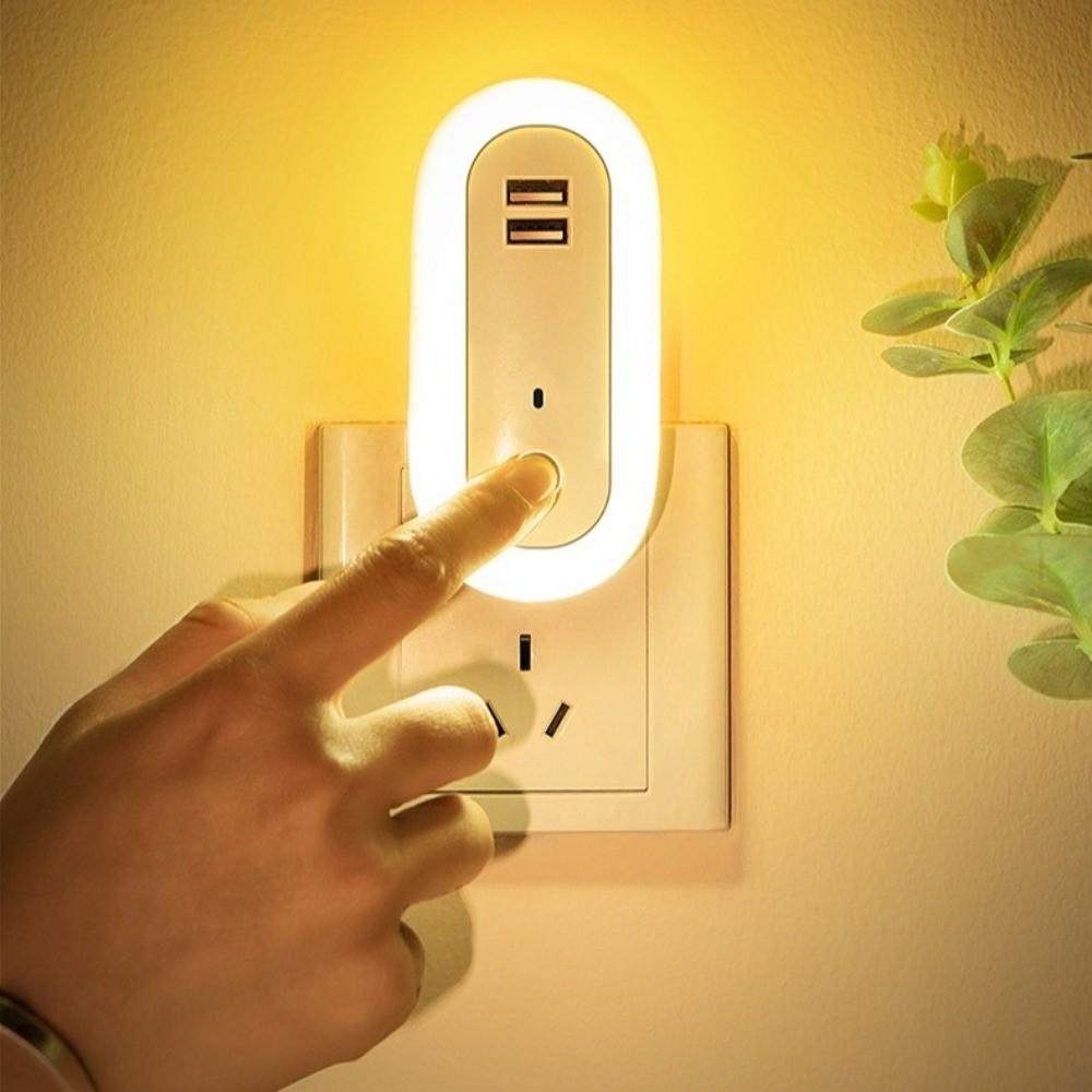 Wall-mounted Bedroom Light Dimmable Bedside Lamp Portable LED Night Lamp