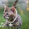 Adjustable Beautiful Pet Collar Cat Necklace with Bell for Most of Dog Cat Supply