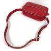 HERMES Van Quatre PM Crossbody Pochette Shoulder Bag Leather Red