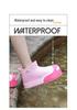 Trendy Waterproof Retro Dad Style Ankle Rain Boots - Non-Slip, Wear-Resistant, All-Season High-Top Footwear