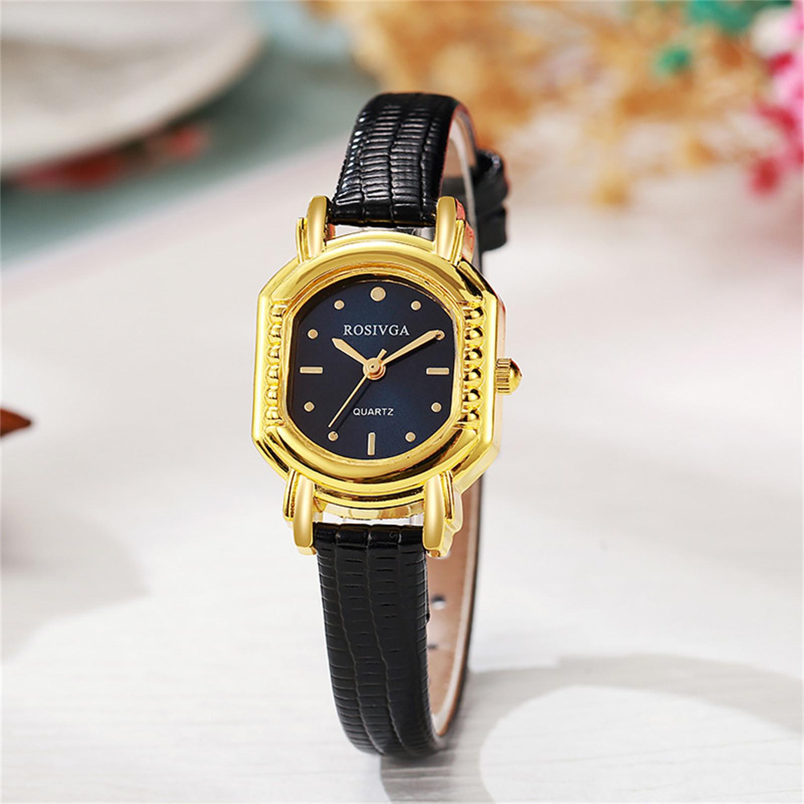 

Женские модные кожаные часы One Size