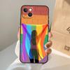 Gay Lesbian LGBT Rainbow Pride Phone Case For iPhone 17 Air 16 15 14 13 11 12 Pro Max 13 12 mini 15 16 Plus 16e Cover Coque