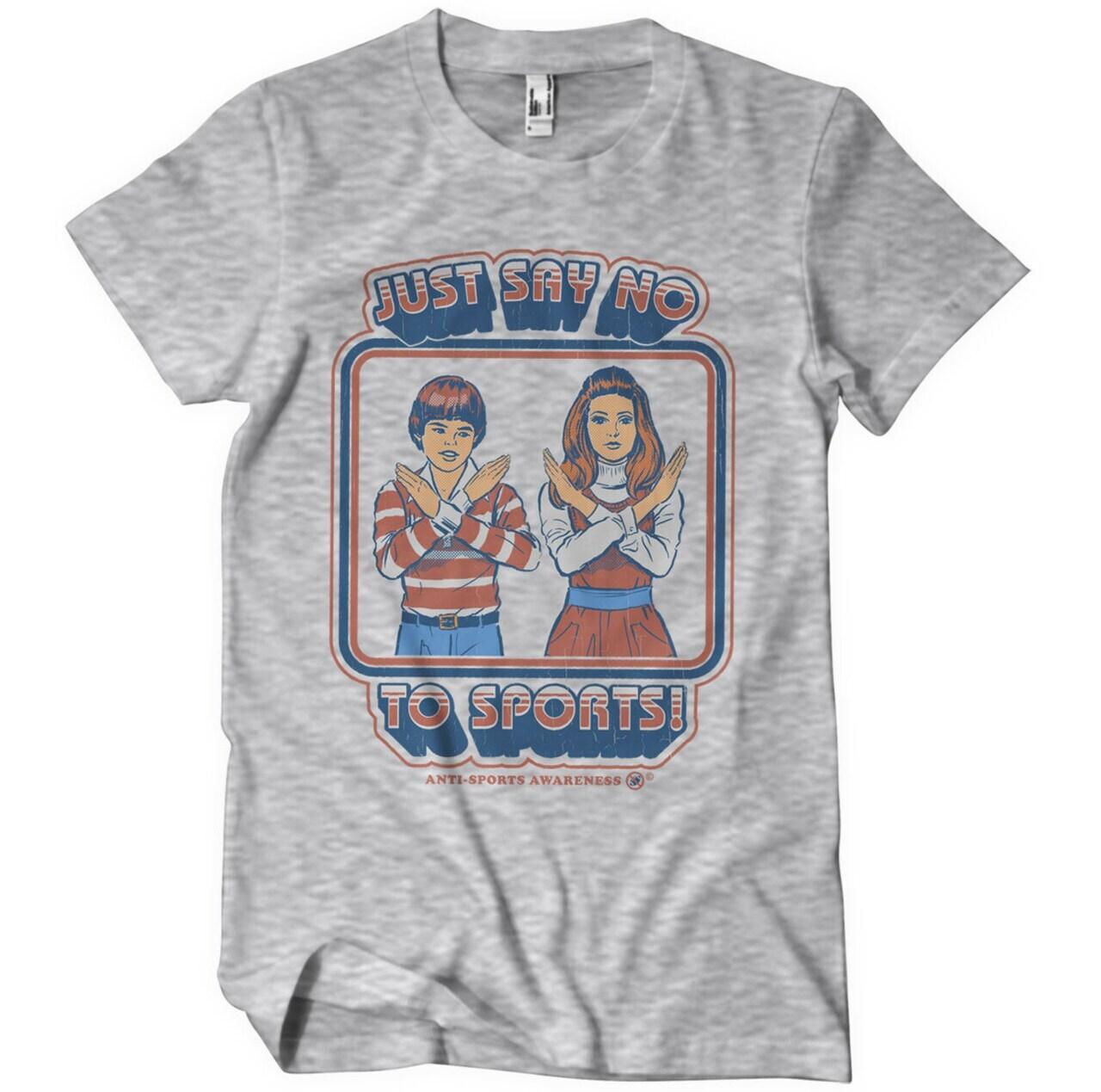 Officially Licensed Steven Rhodes Just Say No To Sports Men s T-Shirt M