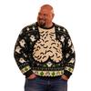 Unisex Lustiger Rundhals-Pullover, Langarm-Pullover für Herren und Damen, Alltagsbekleidung