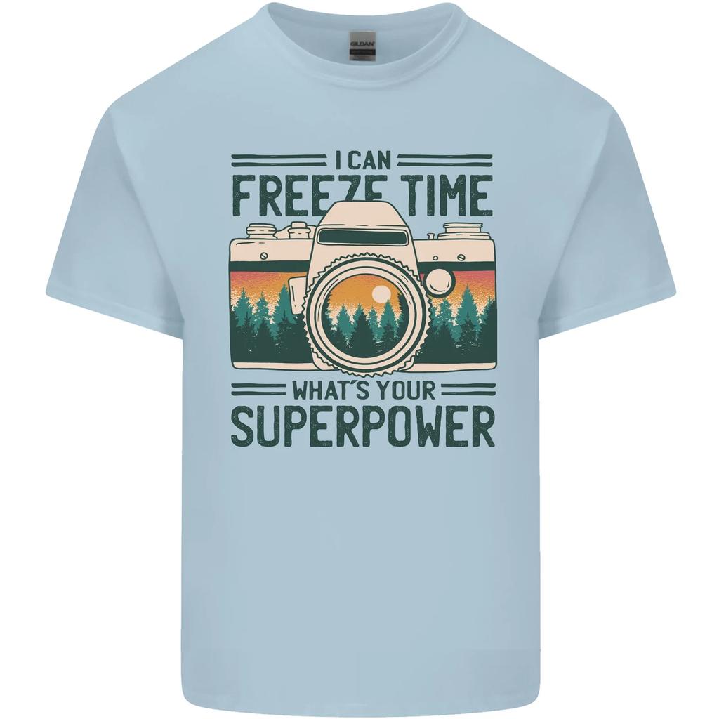 Freeze Time Photography Photographer Kids T-Shirt Childrens