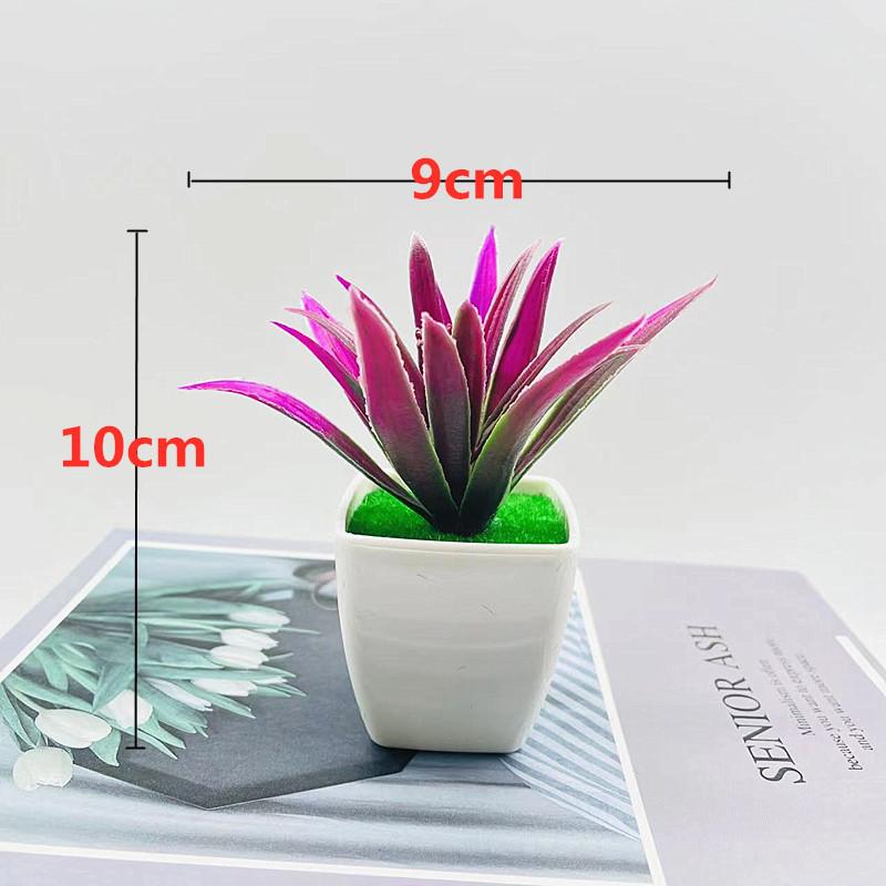 

Вера Алоэ Соссюрея Обернутая Гладиолус Суккулентное Растение в Горшке Имитация PinkRed Orchid