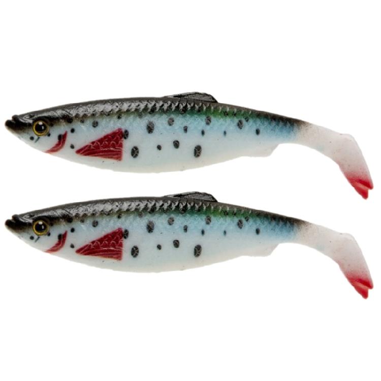 2Pcs Soft Fishing Lures Slow Sinking Lures Fishing Simulation Loach Baits Set