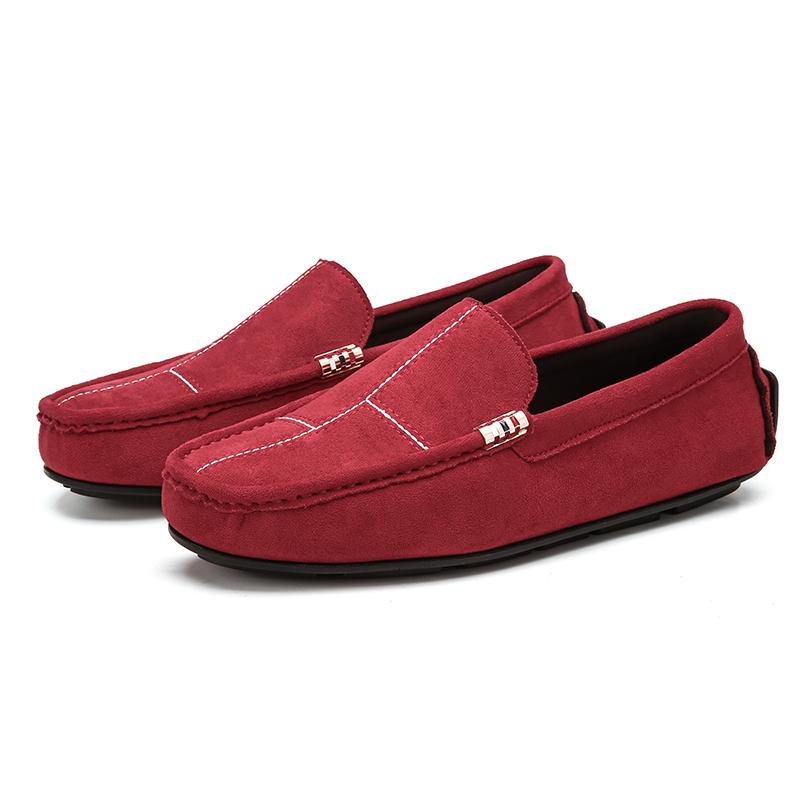 

Четыре сезона классическая мужская повседневная обувь высокого качества импортная обувь Doudou мужская модная обувь для вождения мокасины с мягкой подошвой 39