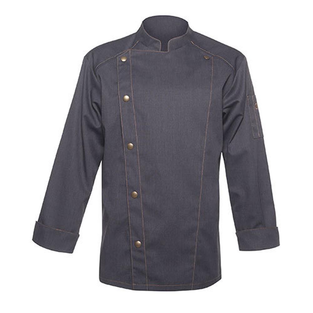 Unisex Adult Jean Style Stitching Chef Jacket