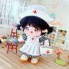 Nurse Dress Set 20CM Cotton Doll Clothes Replacement Plush Toys Clothes  20cm Cotton Doll