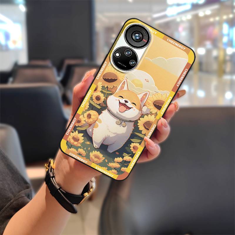 Graffiti Shockproof Phone Case For ZTE Blade V40S/Axon40 SE TPU Full Wrap Protective Anti-dust Back Cover Cute Durable